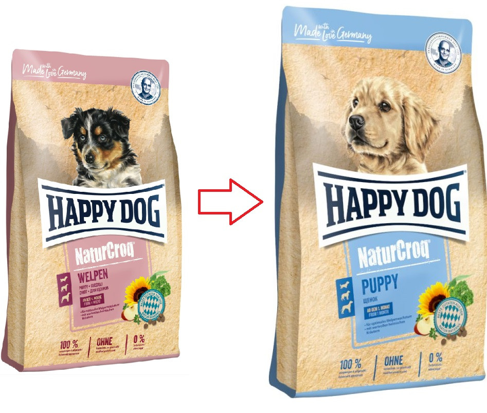 Happy Dog NaturCroq Welpen hondenvoer