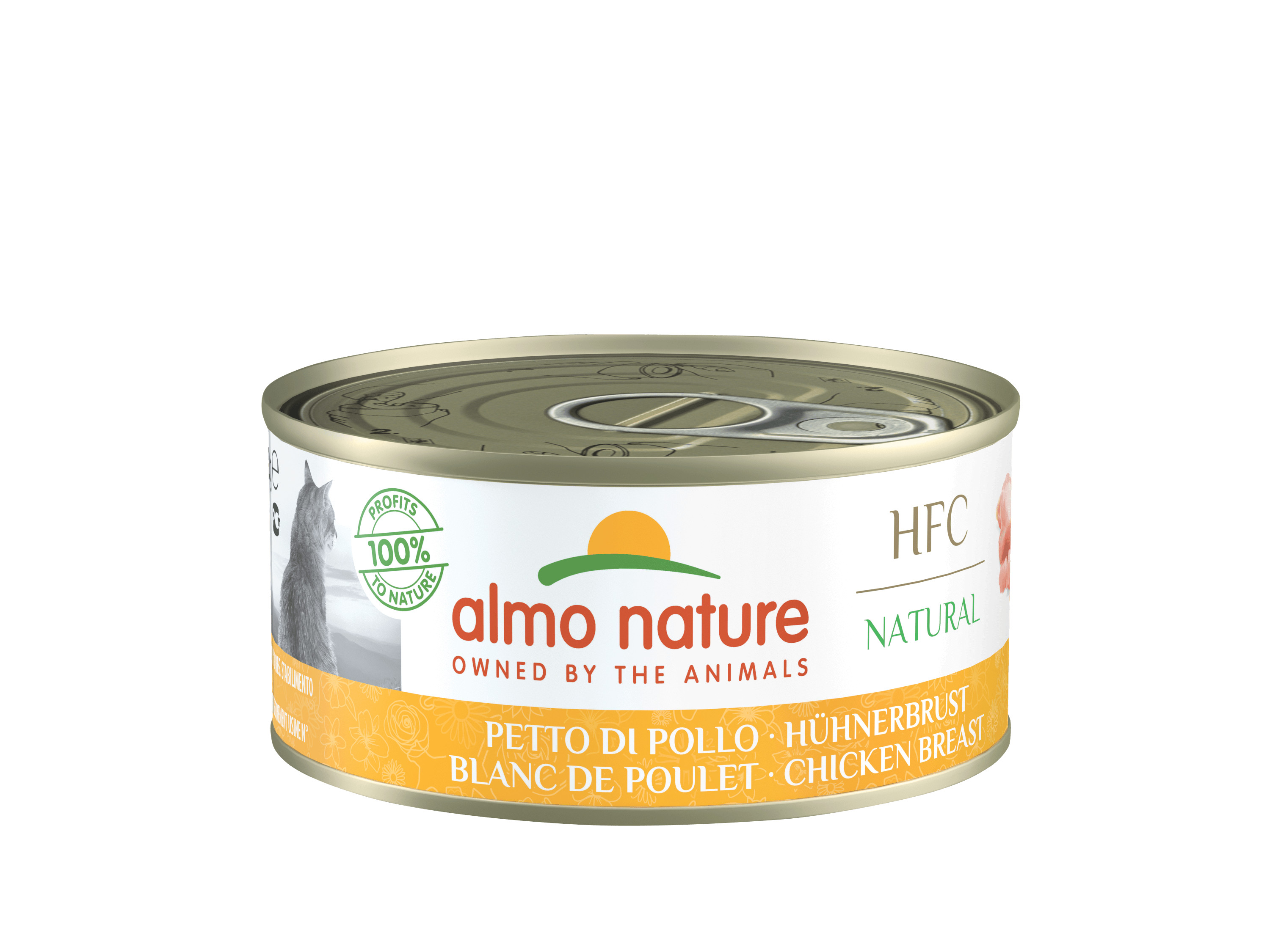 Almo Nature HFC Natural kipfilet natvoer kat (150 g)