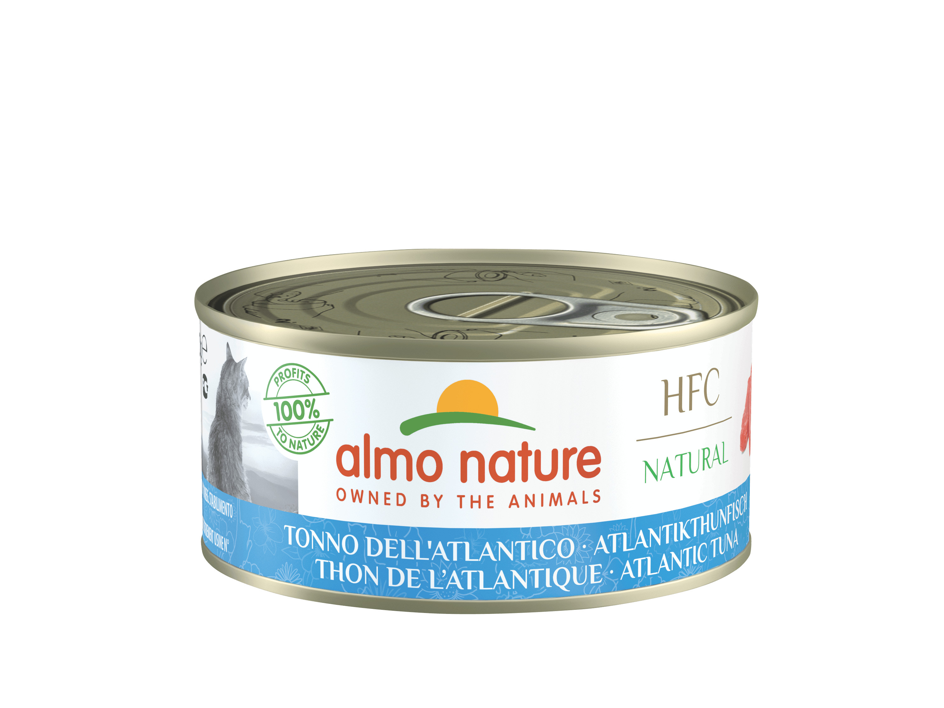 Almo Nature HFC Natural Atlantische tonijn natvoer kat (150 g)