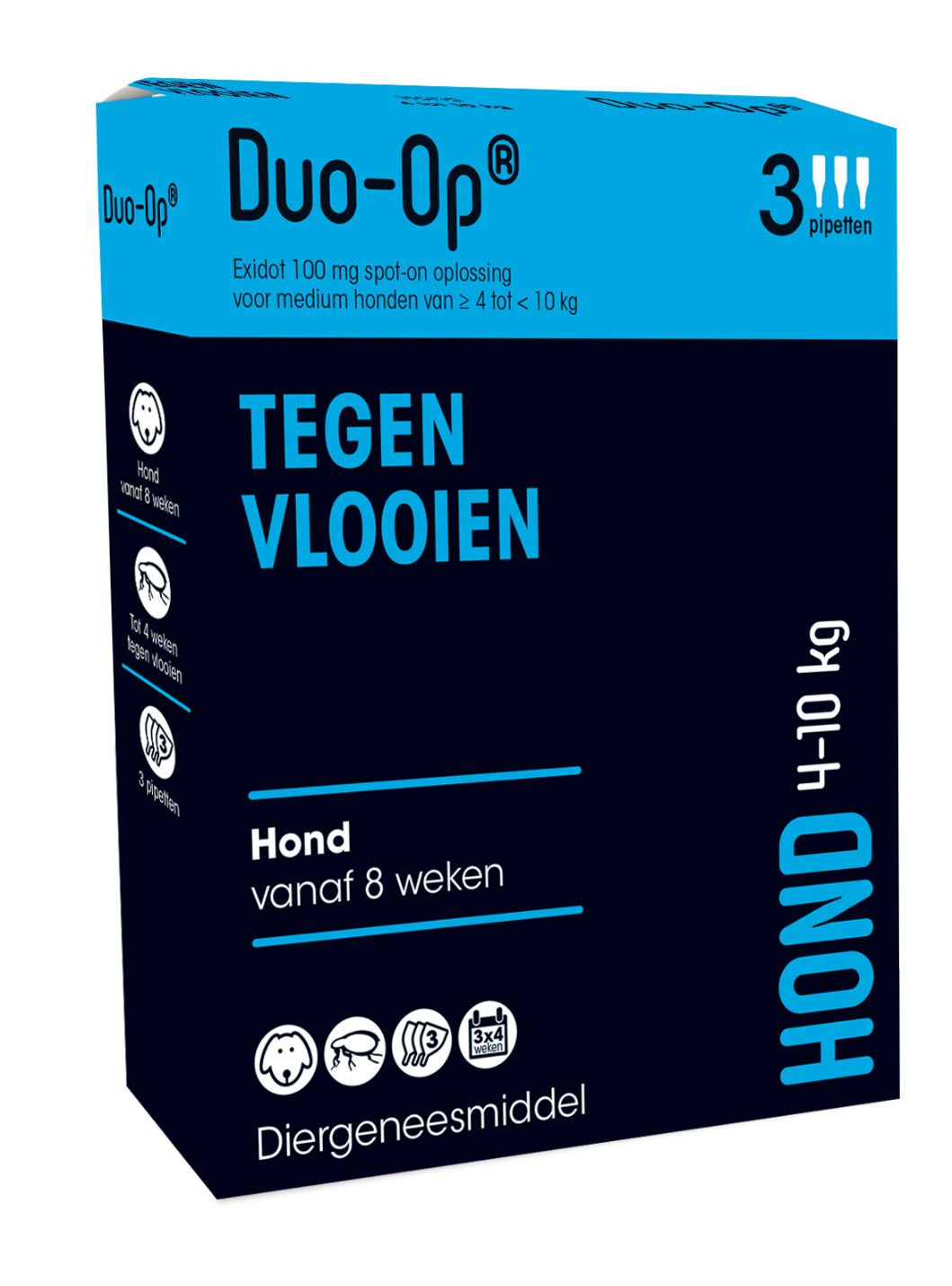 Duo Op Hond 100 mg (4-10 kg)