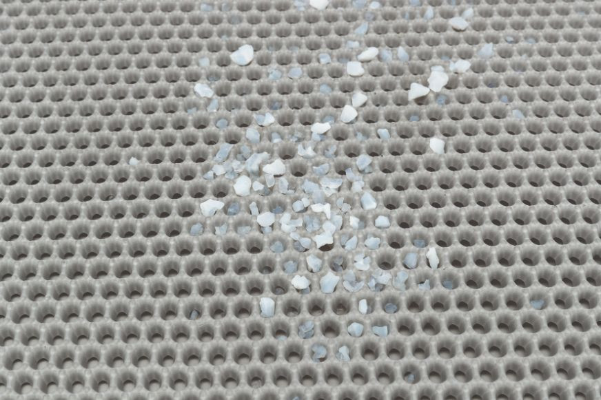 Opvangmat voor kattengrit 40x55cm