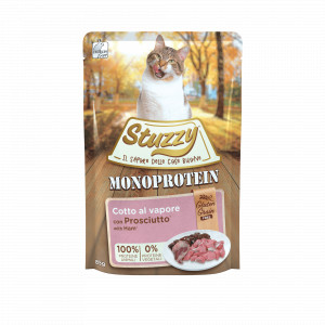 Wereldwijd Prestatie Verrast zijn Stuzzy Cat Grain Free Monoprotein met ham nat kattenvoer