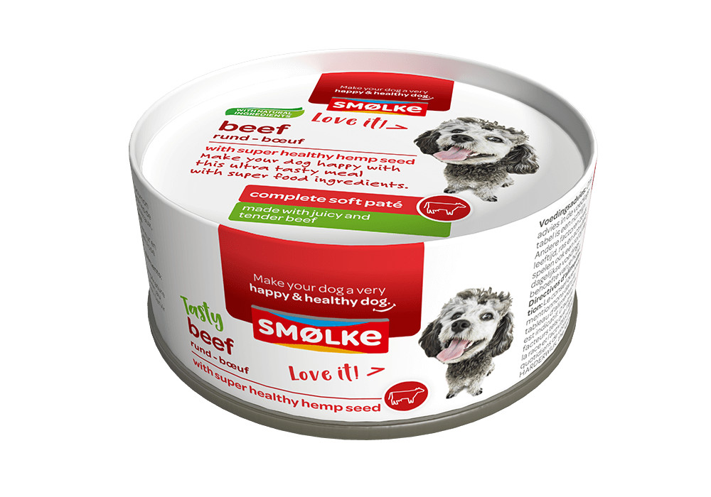 Smølke Soft Paté rund hondenvoer | Gezond en voordelig