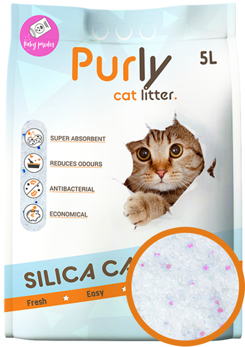 Purly silica kattengrit Combinatiepakket