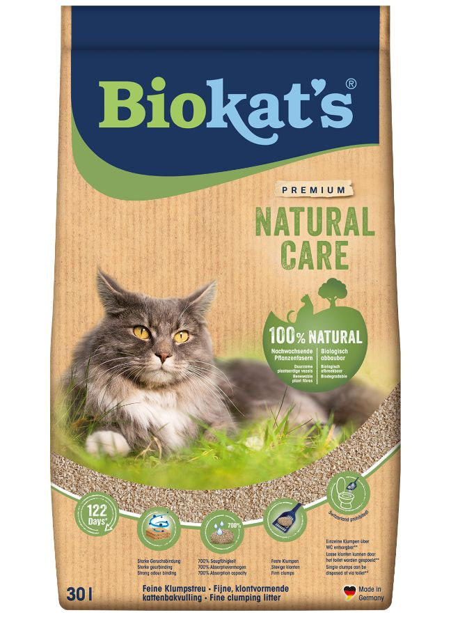 Vermomd Correct sirene Biokat's Natural Care klontvormende kattenbakvulling