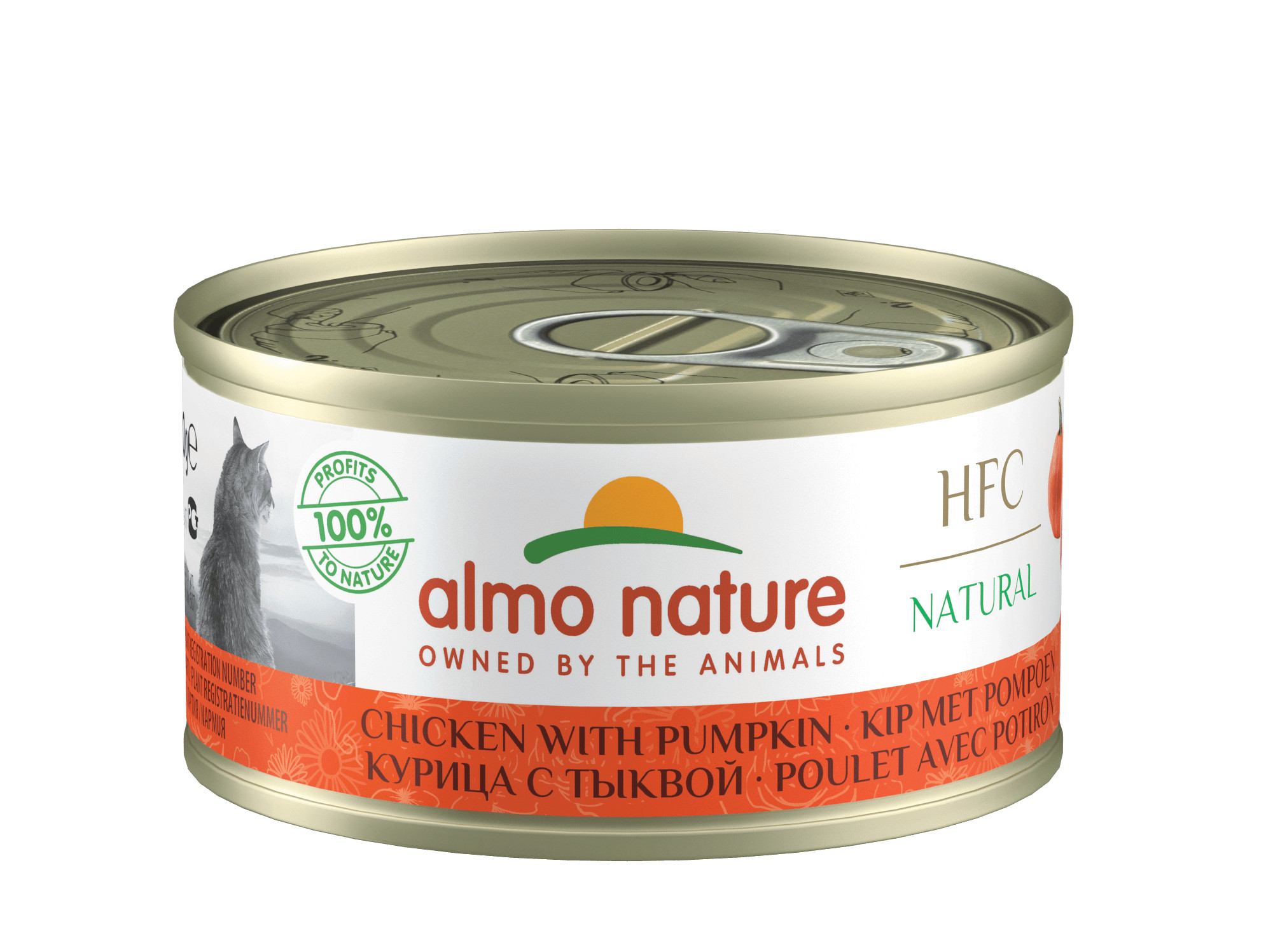 Almo Nature HFC Natural Kip met Pompoen (70 gram)