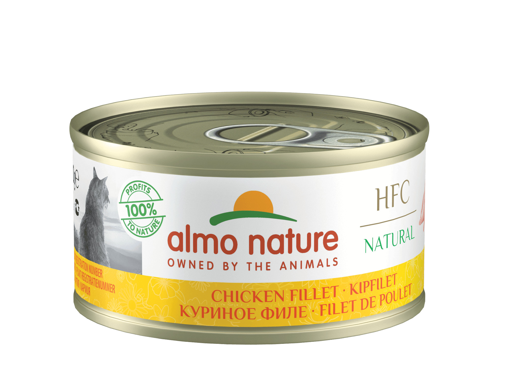 Almo Nature HFC Natural kipfilet natvoer kat (70 g)