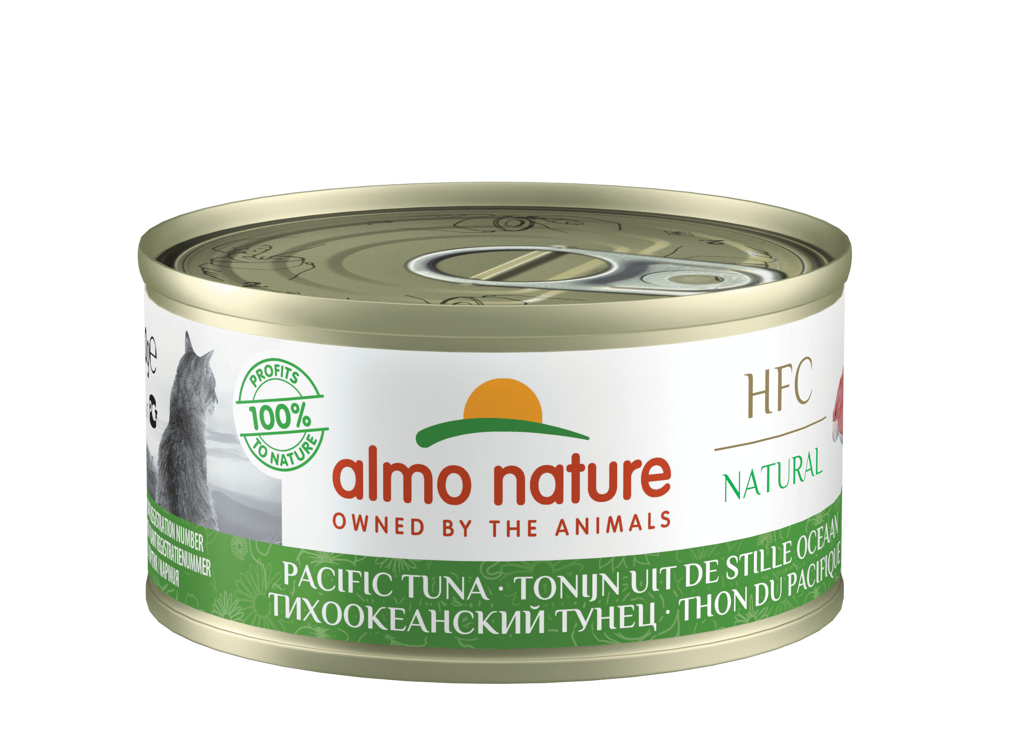 Almo Nature Natural Tonijn uit de Stille Oceaan 70 gram
