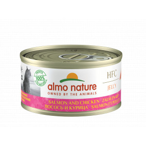Almo Nature Jelly Zalm en Kip 70 gram