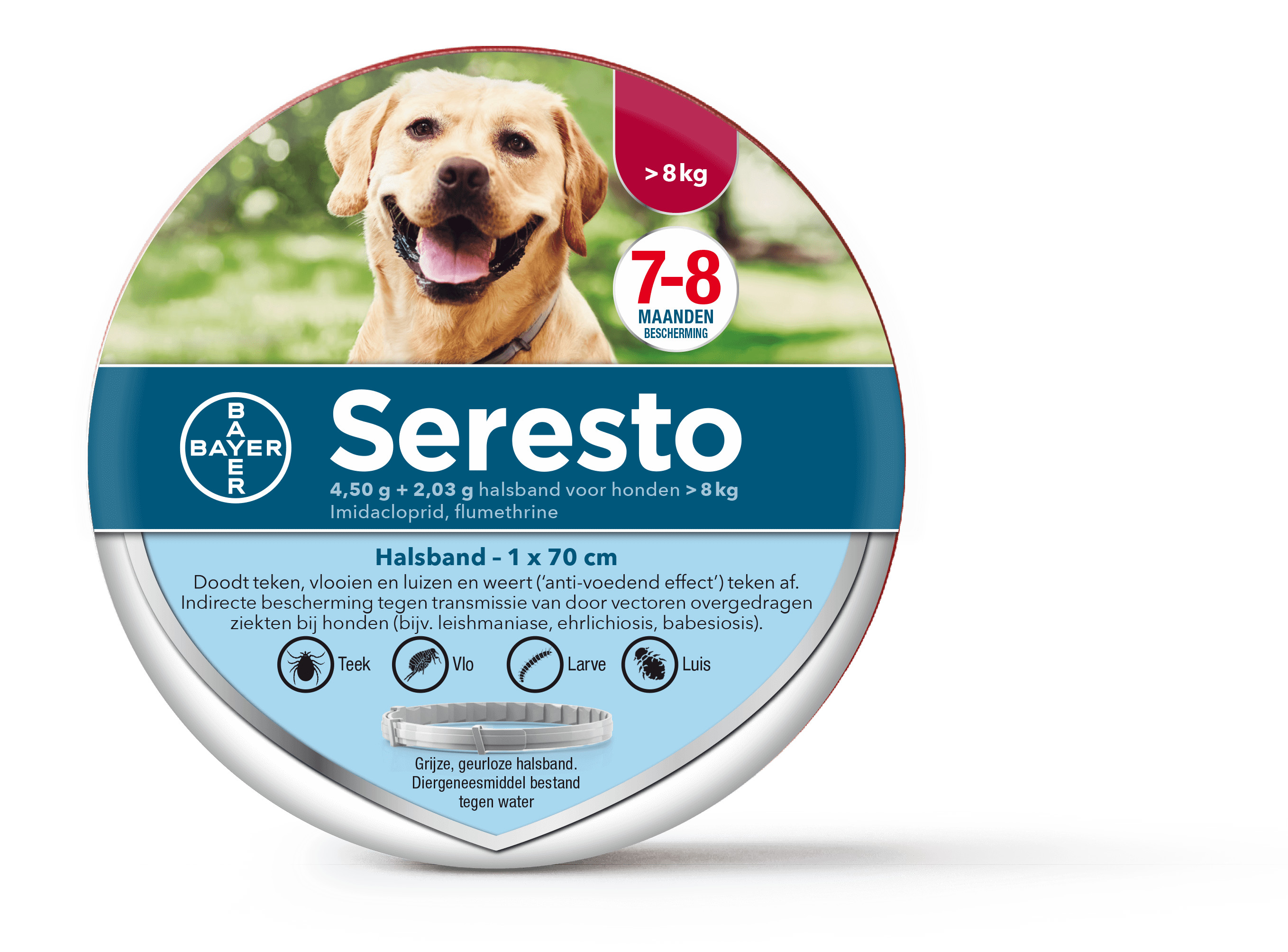 een kleurstof Verzoekschrift Seresto Halsband voor grote honden goedkoop bij