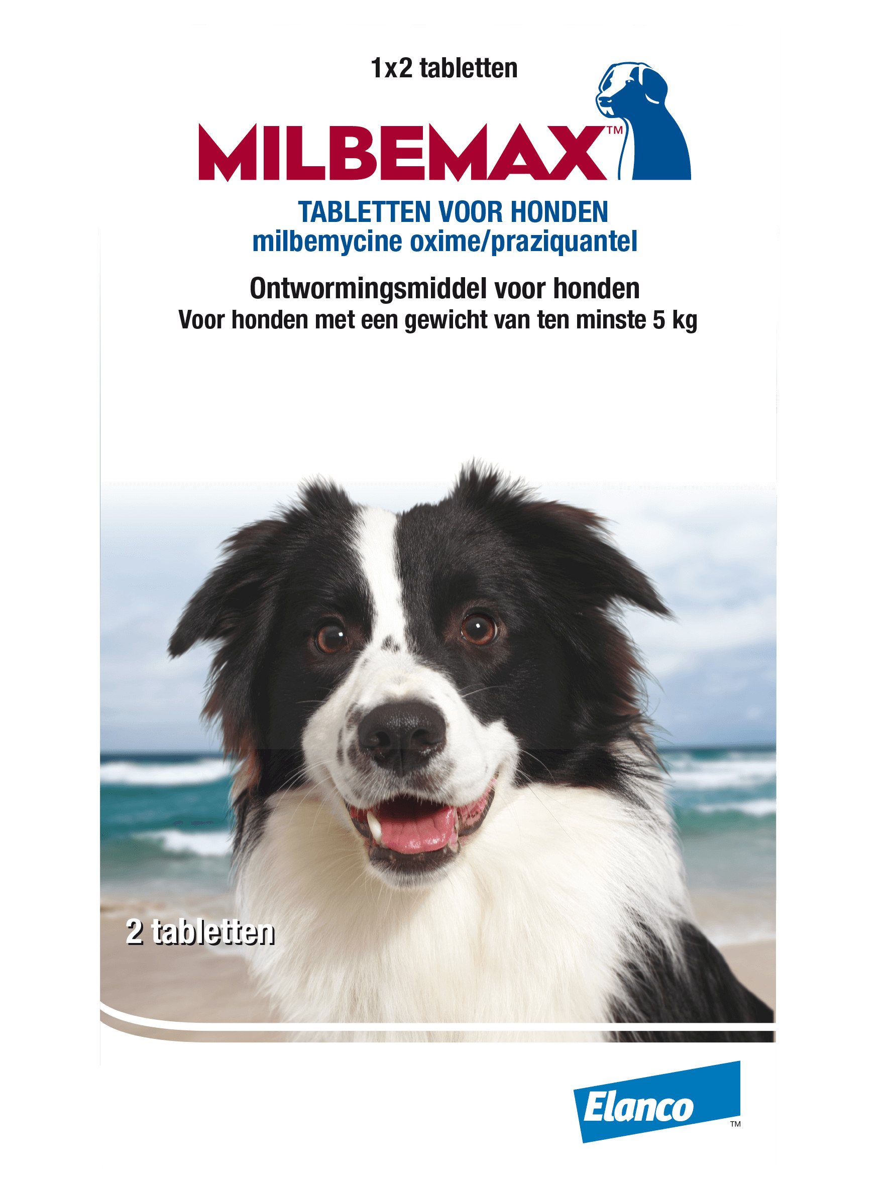 Milbemax ontwormingstabletten hond vanaf 5 kg
