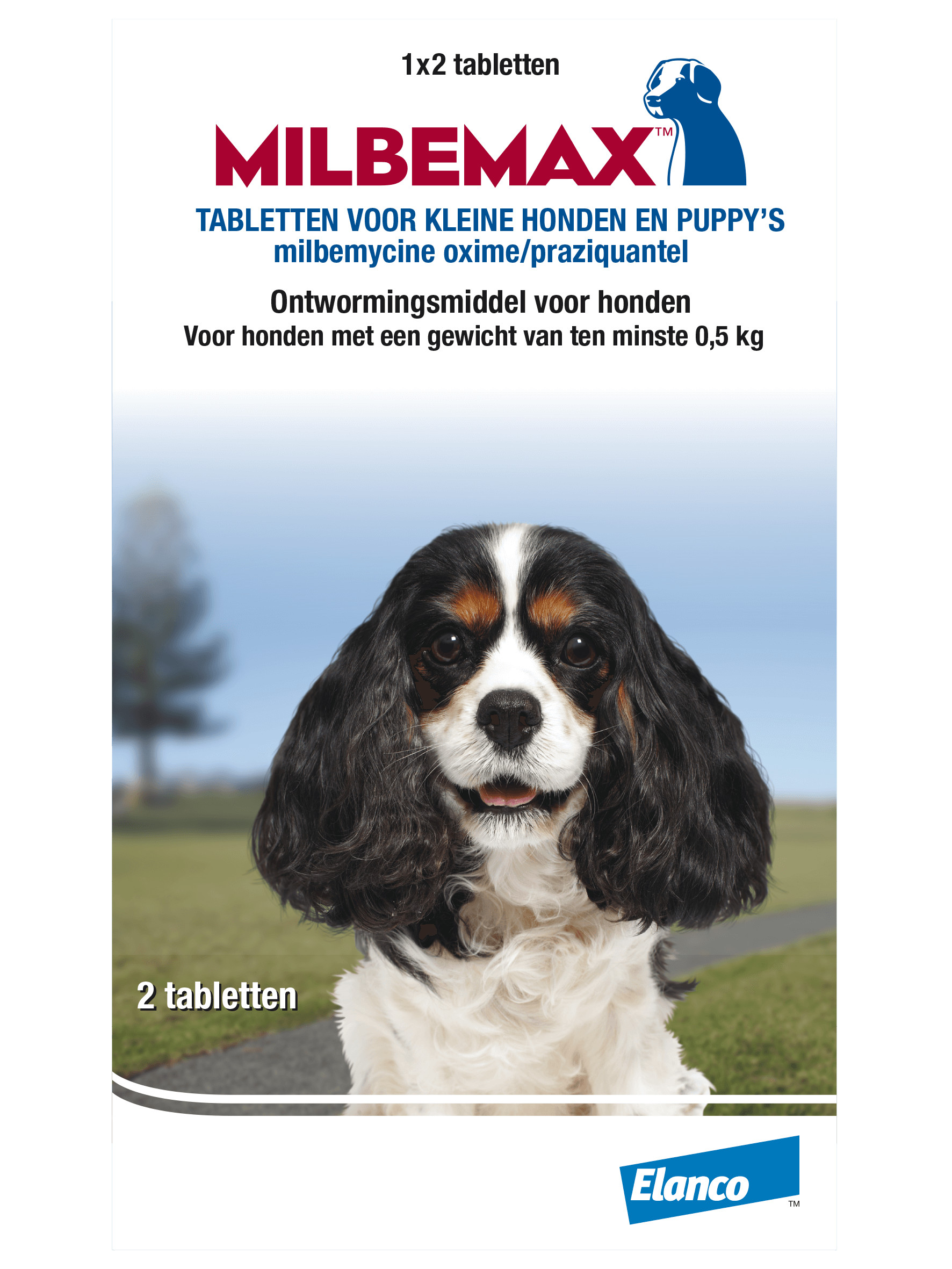 Milbemax ontwormingstabletten kleine honden en puppies