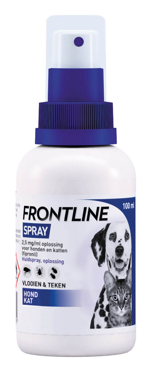 Frontline handpompspray vlooien & teken bij hond / kat