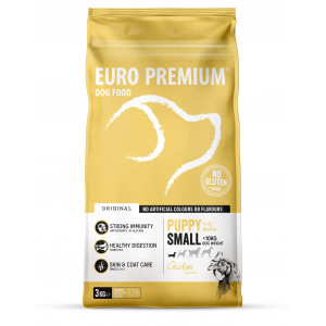 Euro Premium Small Puppy Chicken & Rice hondenvoer