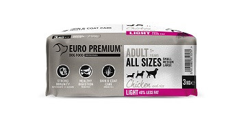 Euro Premium Adult Light chicken & rice hondenvoer