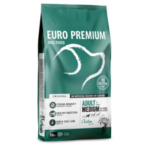 Euro Premium Adult Medium Chicken & Rice hondenvoer
