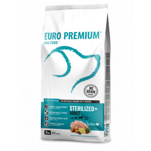 Euro Premium Grainfree Adult Sterilized+ Chicken & Potatoes hondenvoer
