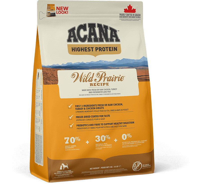 Acana Highest Protein Wild Prairie Recipe hondenvoer