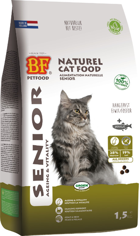 BF Petfood Senior Ageing & Souplesse kattenvoer