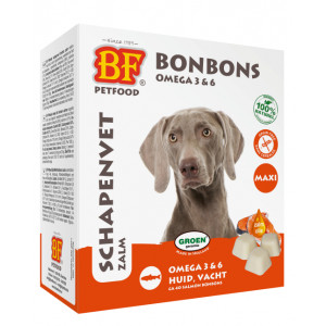 BF Petfood Schapenvet Maxi Bonbons met zalm