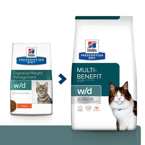 Hill's Prescription W/D Digestive Weight Management kat