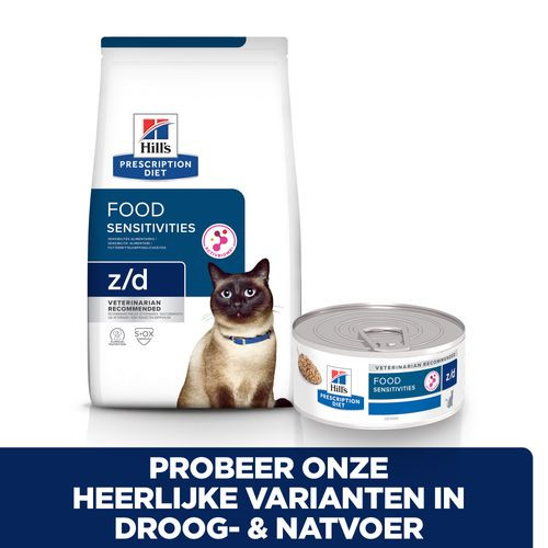 Hill's Prescription Diet Z/D Food Sensitivities kattenvoer