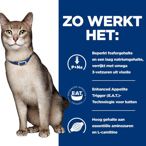 Hill's Prescription K/D Kidney Care kattenvoer kip 85 g zakje