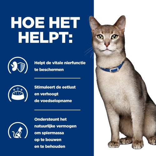 Hill's Prescription K/D Kidney Care kattenvoer kip 85 g zakje