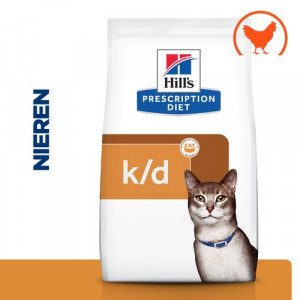 Hill's Prescription K/D Kidney Care kattenvoer kip