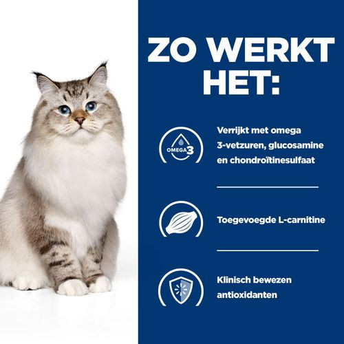 Hill's Prescription J/D Mobility kattenvoer met kip