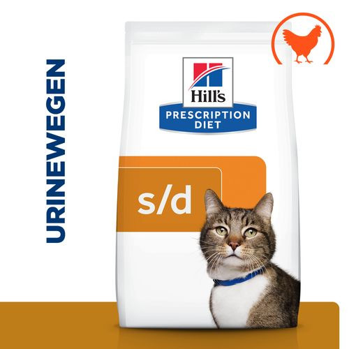 Hill's Prescription Diet S/D Urinary kattenvoer met kip