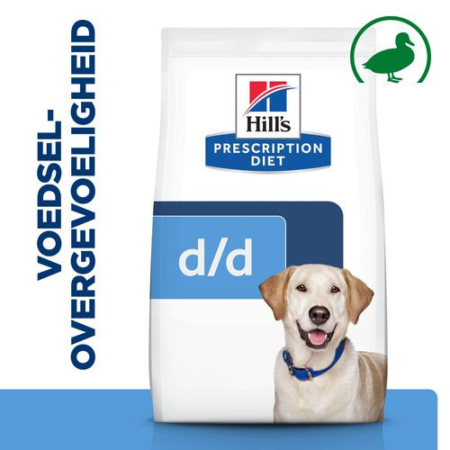 Hill's Prescription Diet D/D Food Sensitivities hondenvoer met eend & rijst
