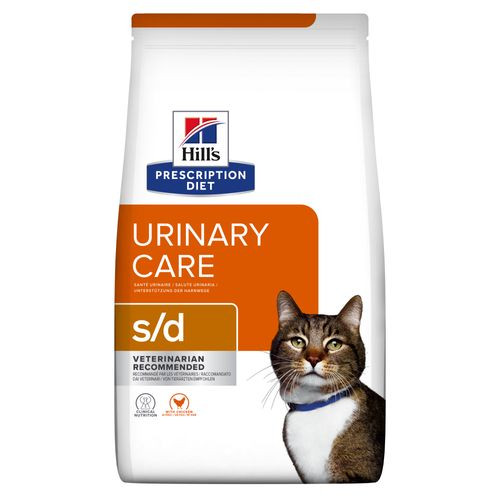 Hill's Prescription Diet S/D Urinary kattenvoer met kip