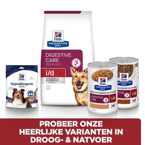 Hill's Prescription Diet I/D Digestive Care hondenvoer met kip