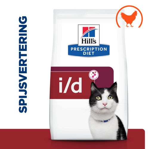 Hill's Prescription Diet I/D Digestive Care kattenvoer met kip