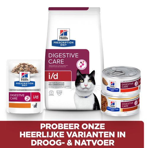 Hill's Prescription Diet I/D Digestive Care kattenvoer met kip