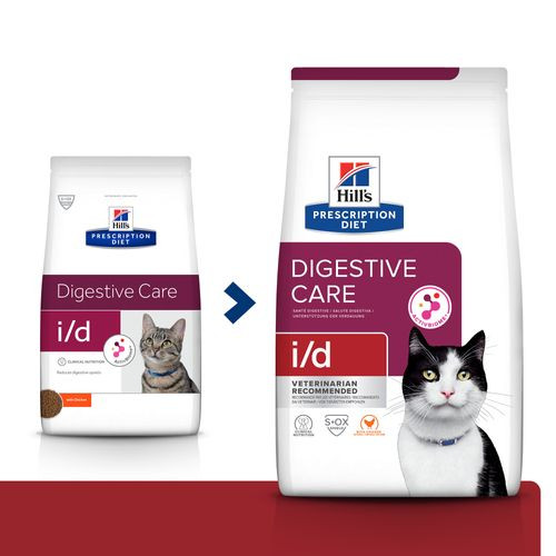 Hill's Prescription Diet I/D Digestive Care kattenvoer met kip