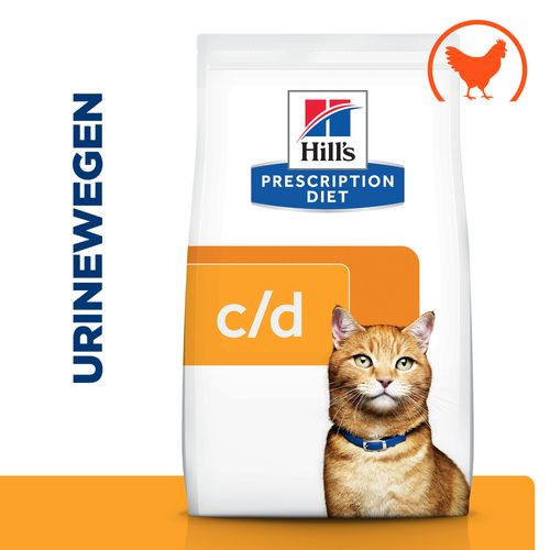 Hill's Prescription Diet C/D Multicare Urinary Care kip kattenvoer met kip