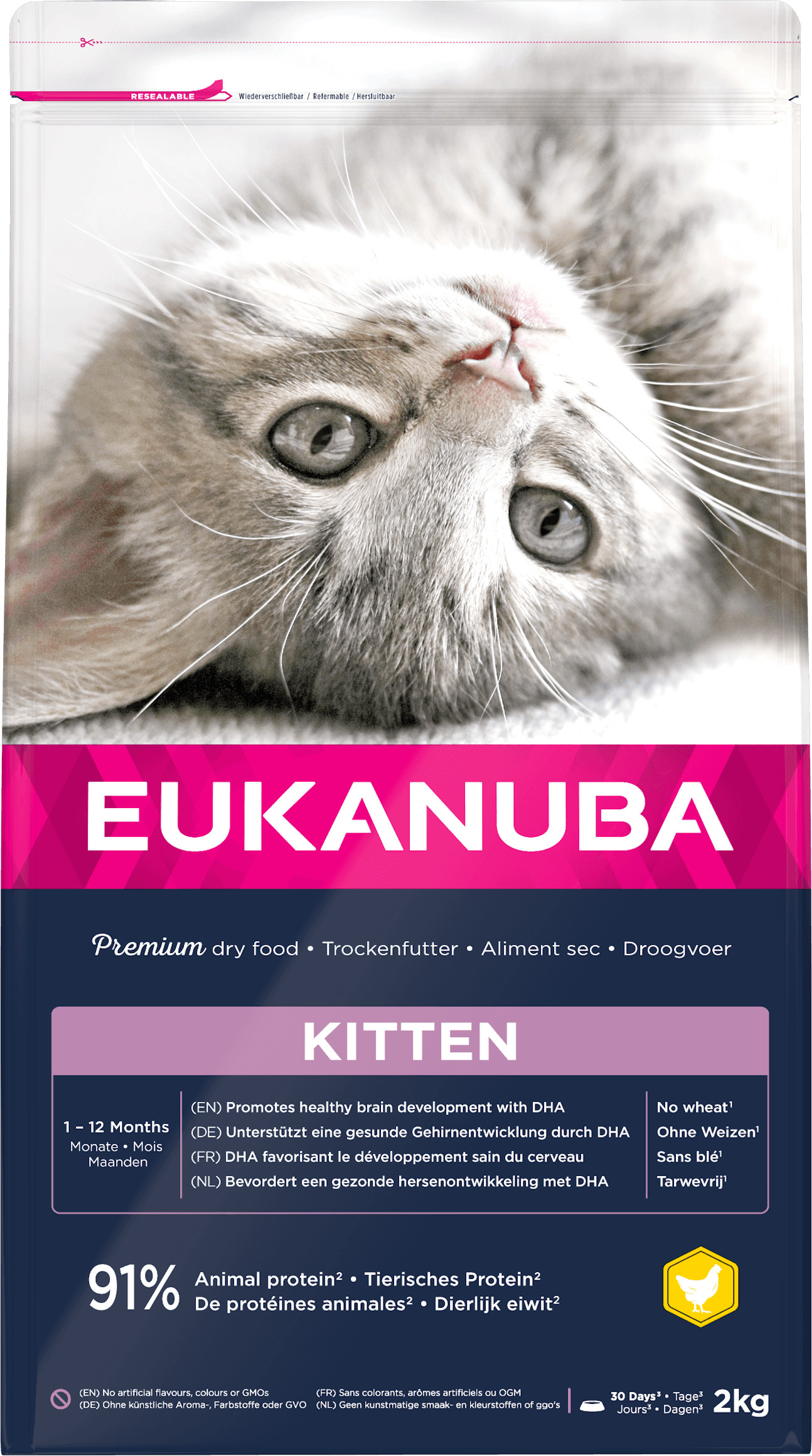 Eukanuba Kitten kip kattenvoer