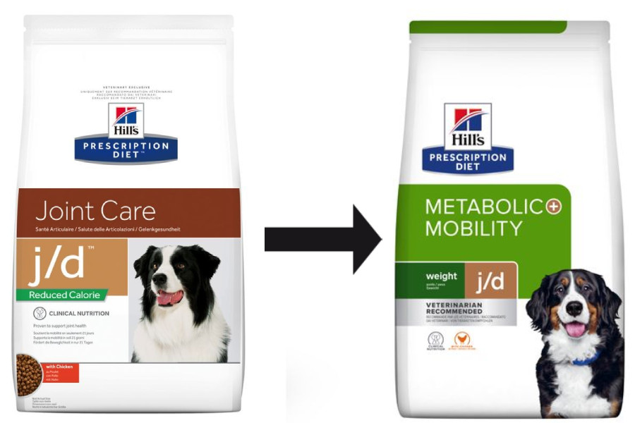Hill's Prescription Diet J/D Weight Metabolic + Mobility hondenvoer met kip