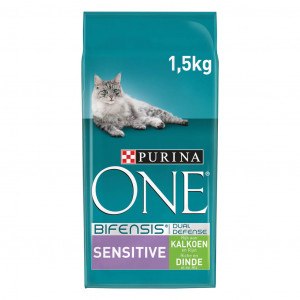 hospita Wrok Onderzoek het Purina One Sensitive Kalkoen en Rijst kattenvoer kunt u bestellen bij