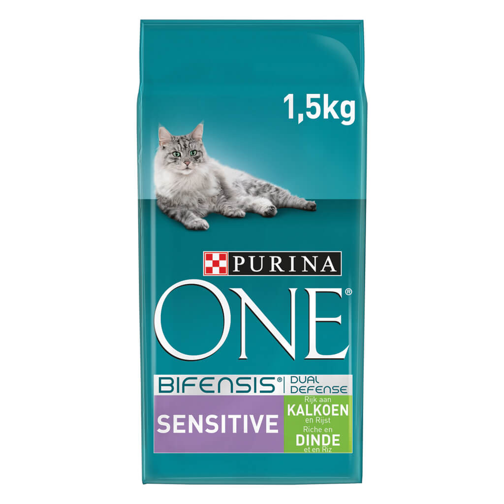De kamer schoonmaken lippen Aanbod Purina One Sensitive Kalkoen en Rijst kattenvoer kunt u bestellen bij