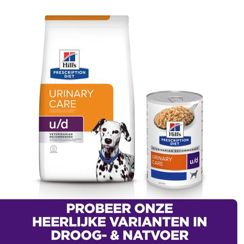 Hill's Prescription Diet U/D Urinary Care nat hondenvoer blik