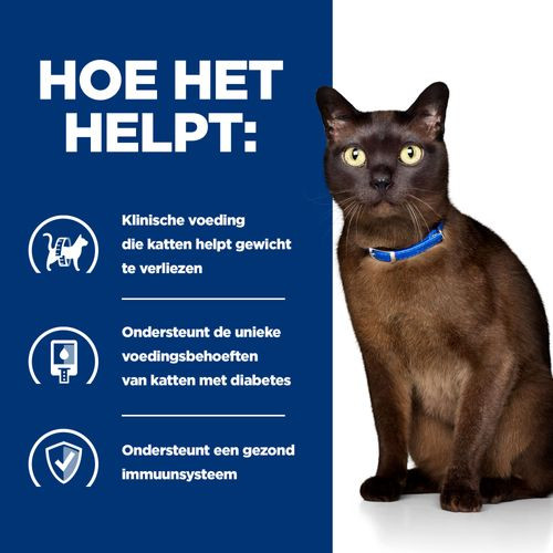 Hill's Prescription Diet M/D Diabetes Care kattenvoer met kip