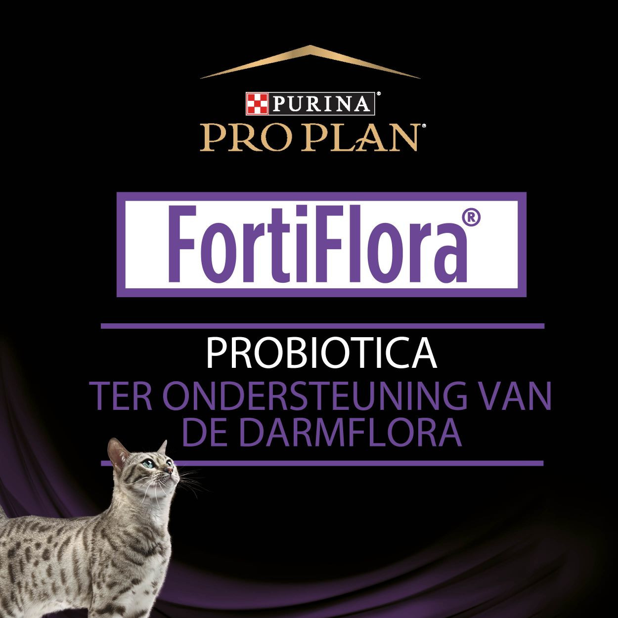 Purina Pro Plan FortiFlora Feline Probiotic supplement kat