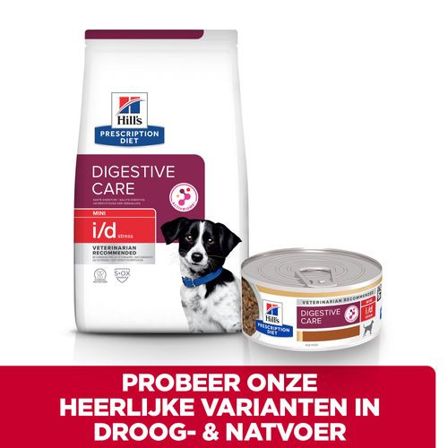 Hill's Prescription Diet I/D Stress Mini Digestive Care hondenvoer met kip