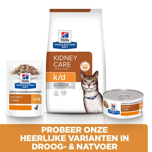 Hill's Prescription K/D Kidney Care kattenvoer rund