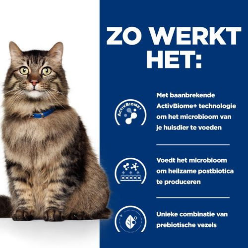 Hill's Gastrointestinal Biome Stoofpotje Kip & Groenten 82g blik kattenvoer