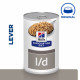 Hill's Prescription Diet L/D Liver Care nat hondenvoer blik