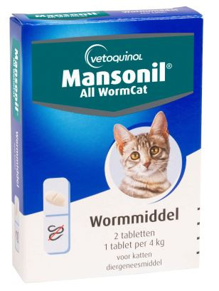 Mansonil All Worm Cat voor de kat